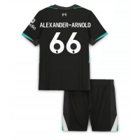 Liverpool Alexander-Arnold #66 Bortatröja Barn 2024-25 Kortärmad (+ Korta byxor)